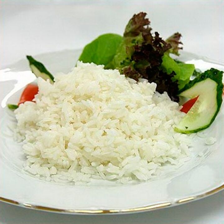arroz com legumes para dieta japonesa