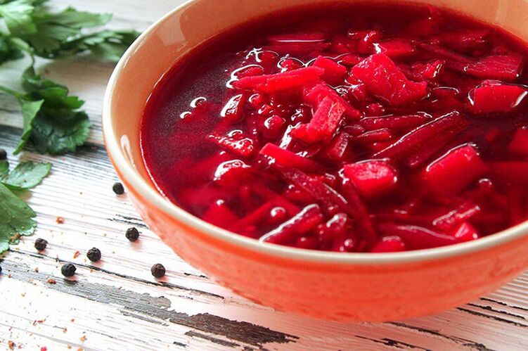Borsch vegetariano
