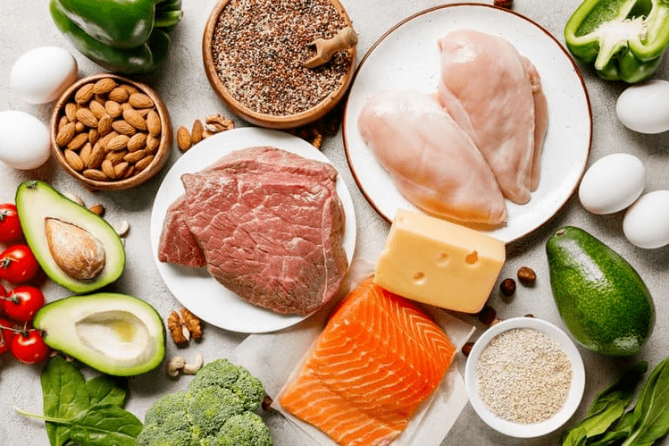 alimentos que você pode comer na dieta cetônica