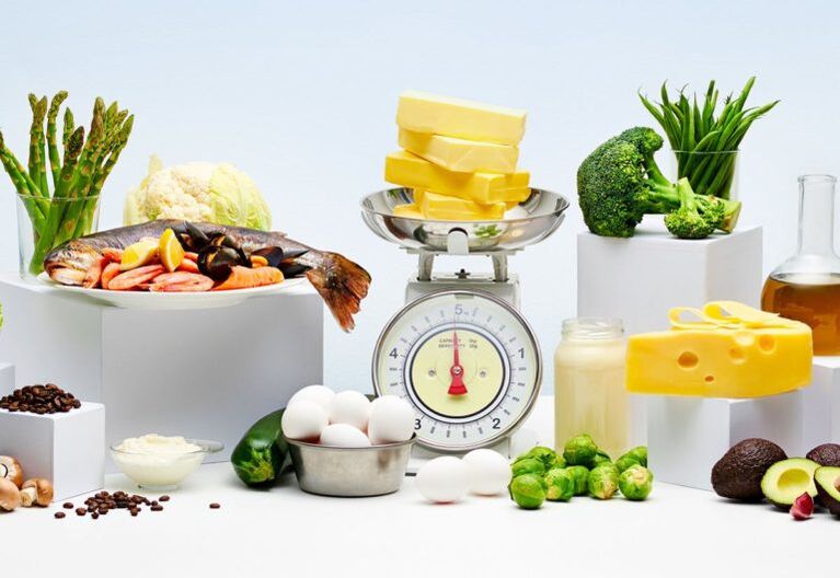 alimentos recomendados para a dieta cetônica